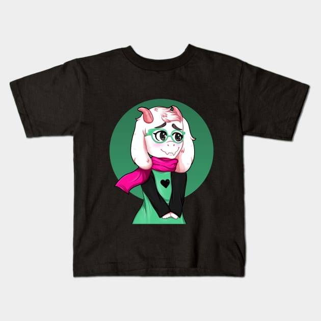 Ralsei Kids T-Shirt by YumomoChan